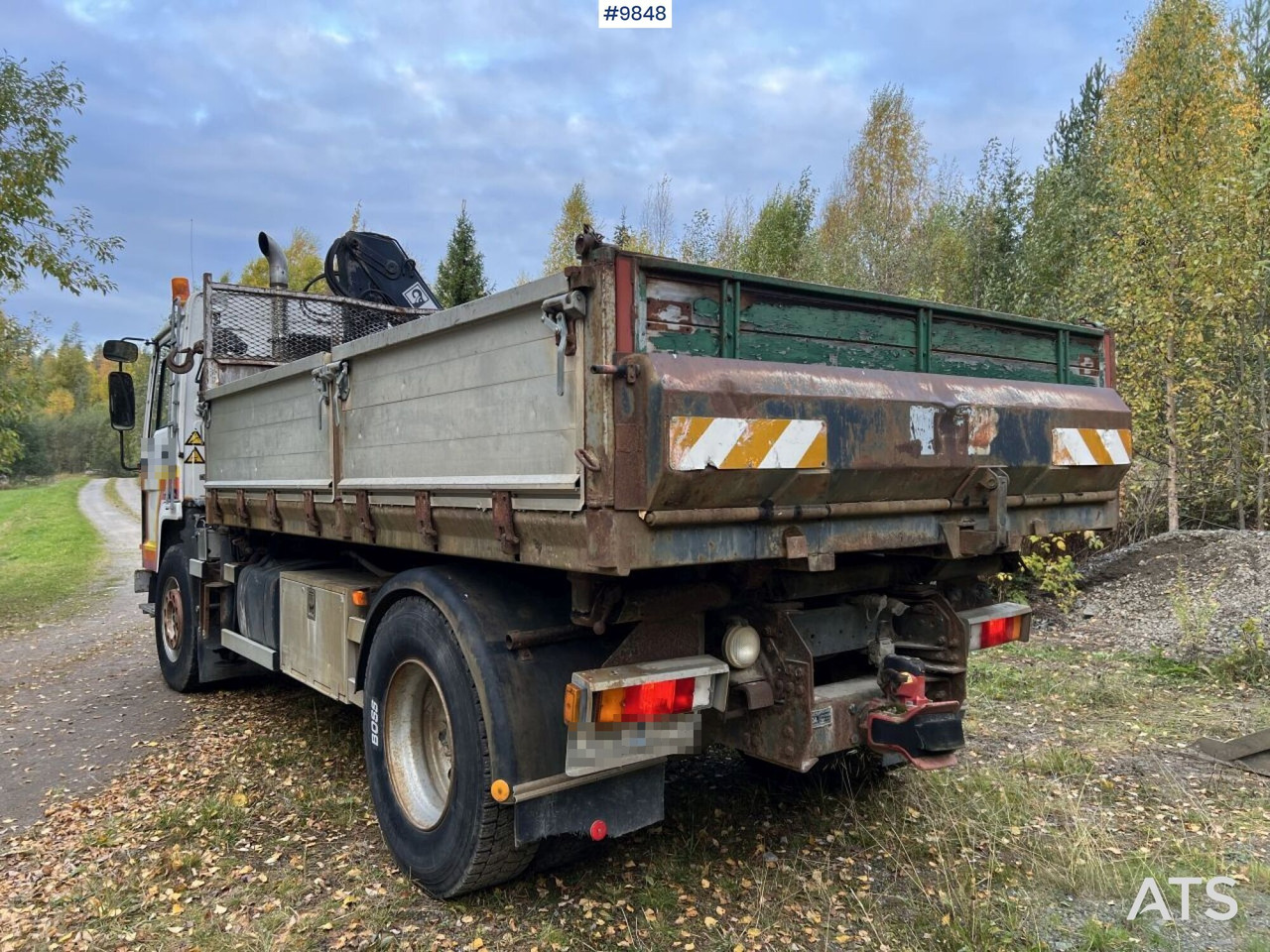 VOLVO FL7 4X2 Crane truck/Dump truck with Hiab071 crane - Kipper vrachtwagen, Kraanwagen: afbeelding 5 VOLVO FL7 4X2 Crane truck/Dump truck with Hiab071 crane - Kipper vrachtwagen, Kraanwagen: afbeelding 5