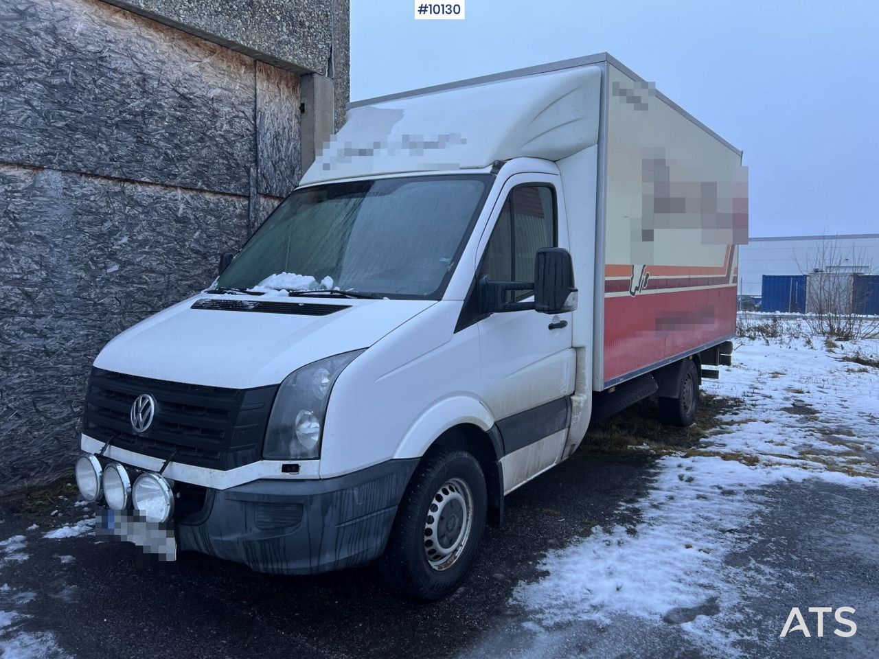 VW Volkswagen Crafter van with tailgate lift - Reparation OBJECT - Bestelwagen gesloten laadbak: afbeelding 1 VW Volkswagen Crafter van with tailgate lift - Reparation OBJECT - Bestelwagen gesloten laadbak: afbeelding 1