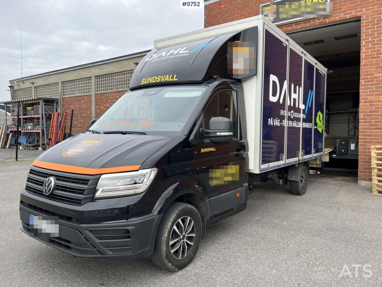 Bestelwagen gesloten laadbak Volkswagen Crafter with tail lift: afbeelding 10