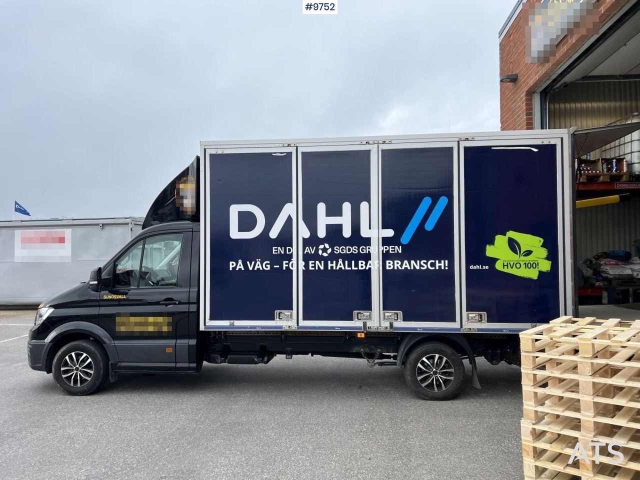 Bestelwagen gesloten laadbak Volkswagen Crafter with tail lift: afbeelding 8