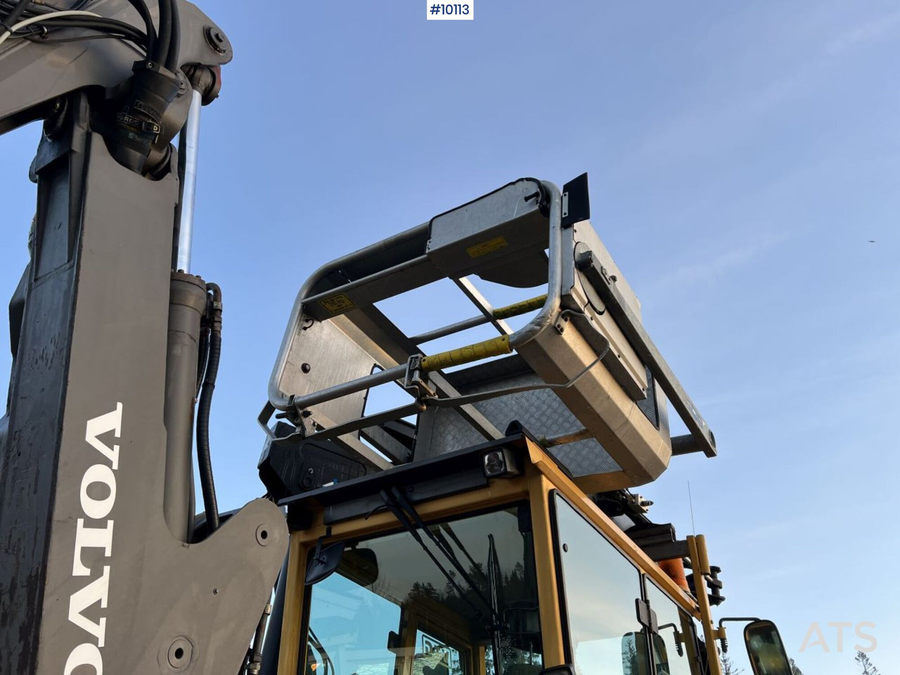 Graaflaadmachine Volvo BM EL70C Line-equipped backhoe loader (VIDEO): afbeelding 13