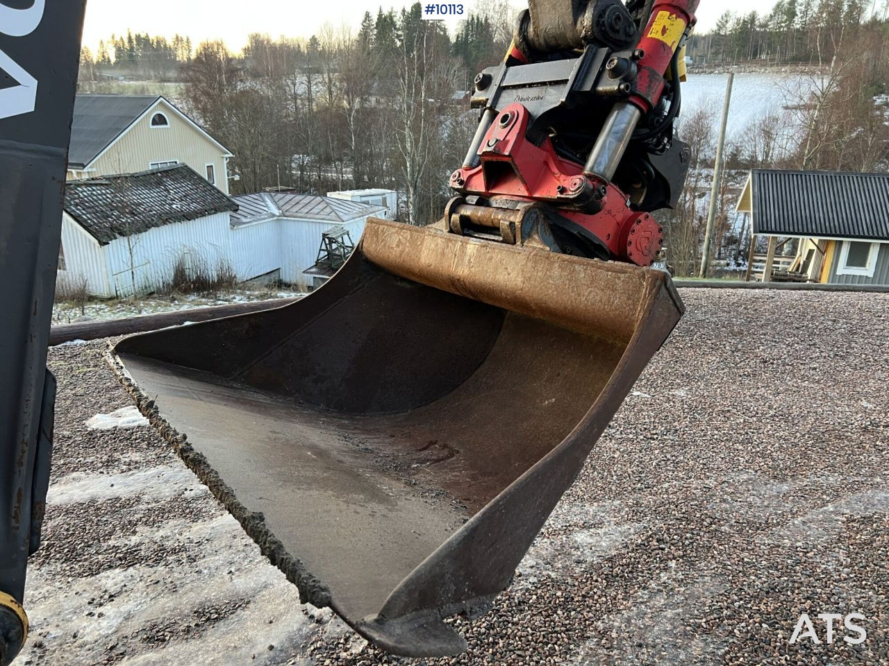 Graaflaadmachine Volvo BM EL70C Line-equipped backhoe loader (VIDEO): afbeelding 16