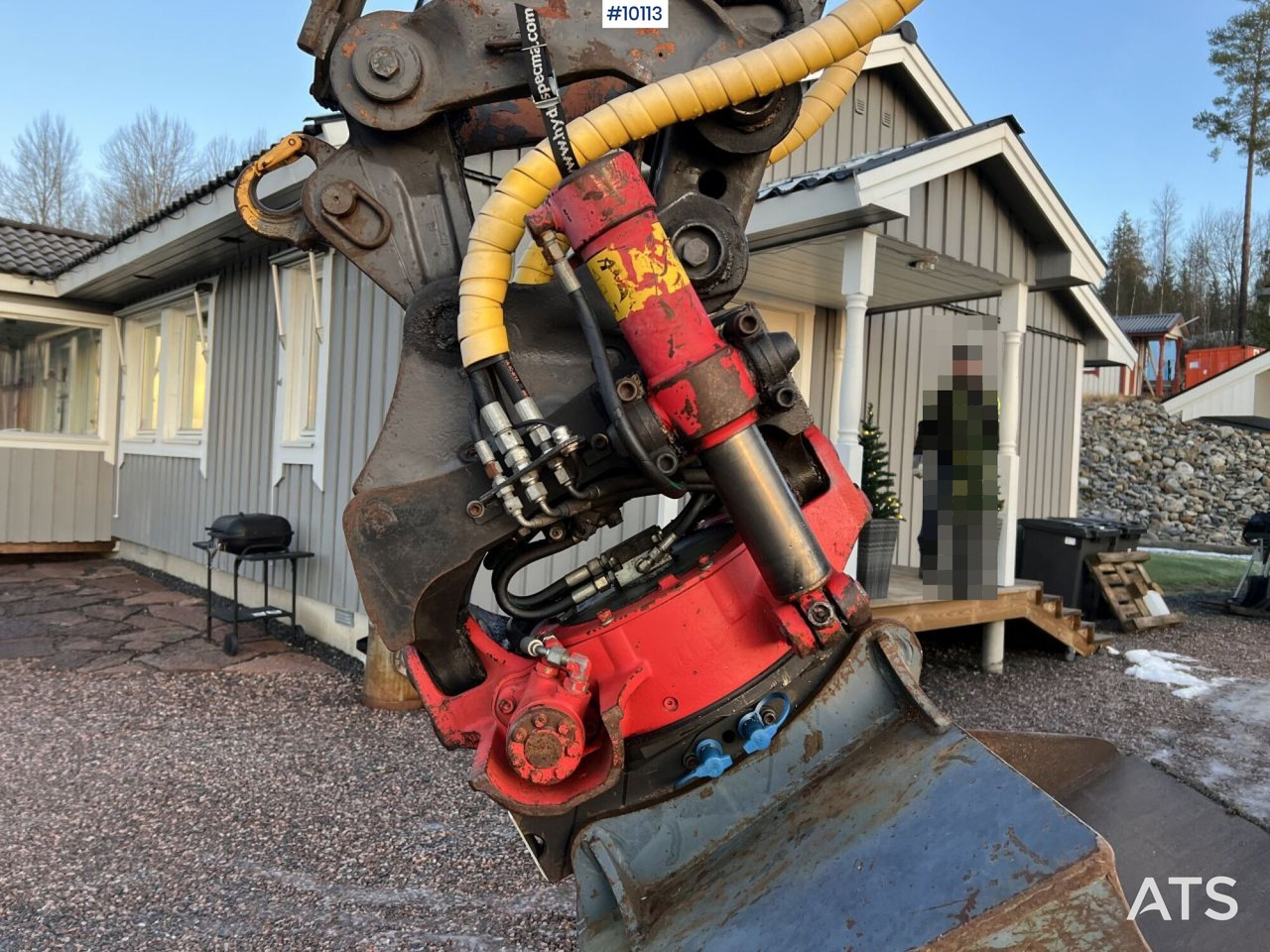 Graaflaadmachine Volvo BM EL70C Line-equipped backhoe loader (VIDEO): afbeelding 15