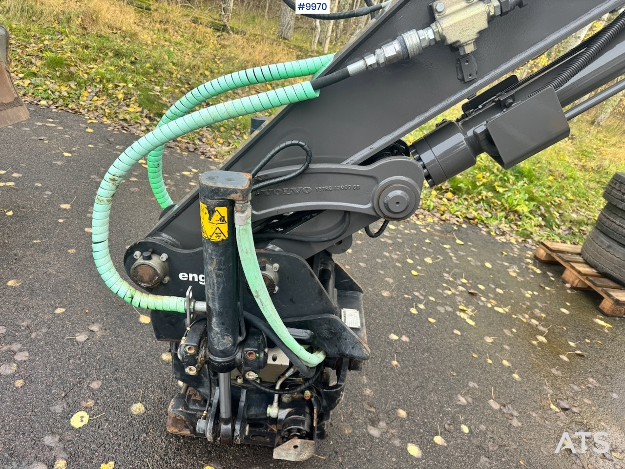 Volvo ECR88D crawler excavator with rotor tilt, 3 buckets, and ripper. 910 hours! - Rupsgraafmachine: afbeelding 4 Volvo ECR88D crawler excavator with rotor tilt, 3 buckets, and ripper. 910 hours! - Rupsgraafmachine: afbeelding 4