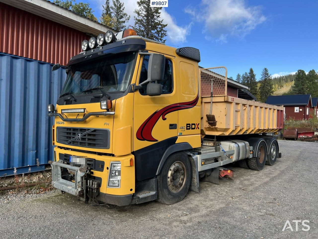 Volvo FH-480 6*2 with LAXO-Quick lock and plow equipment - Kipper vrachtwagen: afbeelding 1 Volvo FH-480 6*2 with LAXO-Quick lock and plow equipment - Kipper vrachtwagen: afbeelding 1