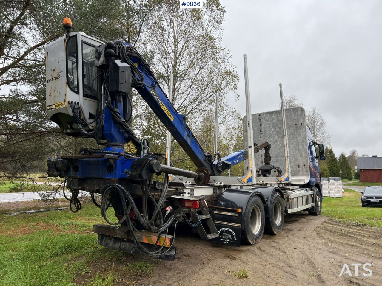 Volvo FH D13 Timber truck with Palfinger M110 crane - Houttransport: afbeelding 4 Volvo FH D13 Timber truck with Palfinger M110 crane - Houttransport: afbeelding 4