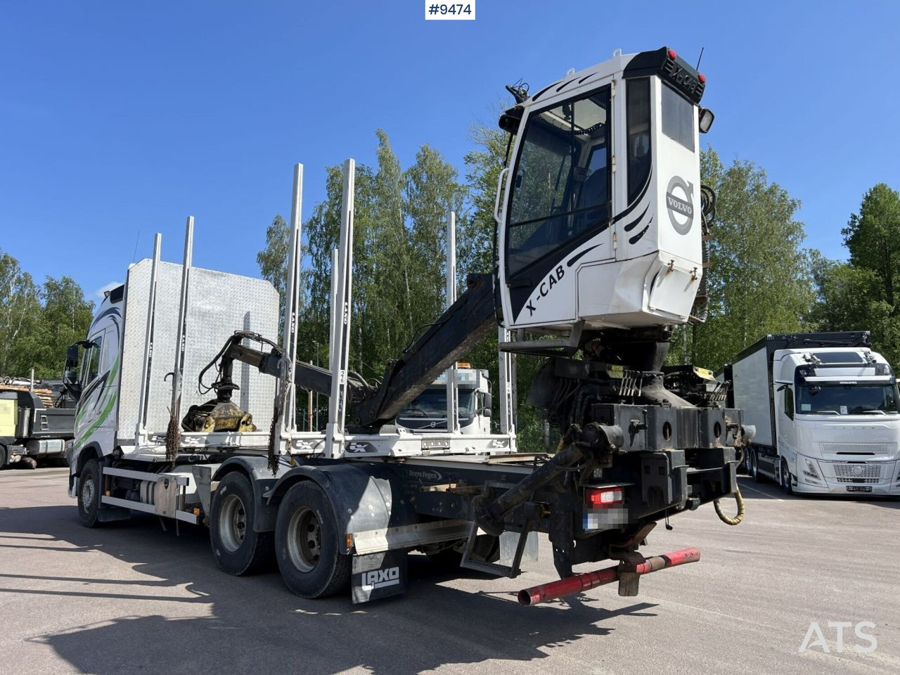 Volvo FH13 Logging truck with Loglift 105S crane - Houttransport, Kraanwagen: afbeelding 5 Volvo FH13 Logging truck with Loglift 105S crane - Houttransport, Kraanwagen: afbeelding 5