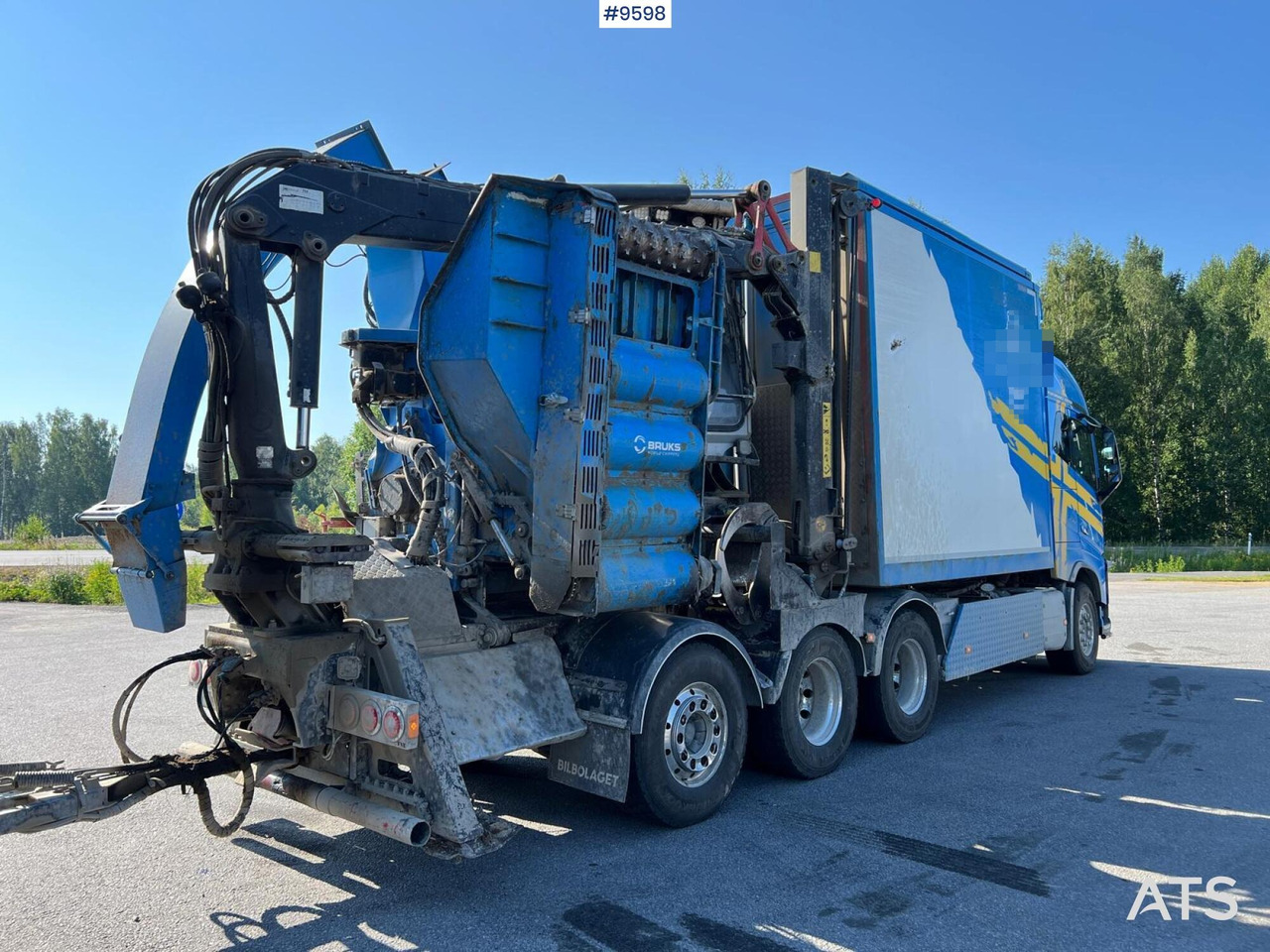 Volvo FH16 8*4 Bruks wood chipper - Kipper vrachtwagen, Kraanwagen: afbeelding 5 Volvo FH16 8*4 Bruks wood chipper - Kipper vrachtwagen, Kraanwagen: afbeelding 5