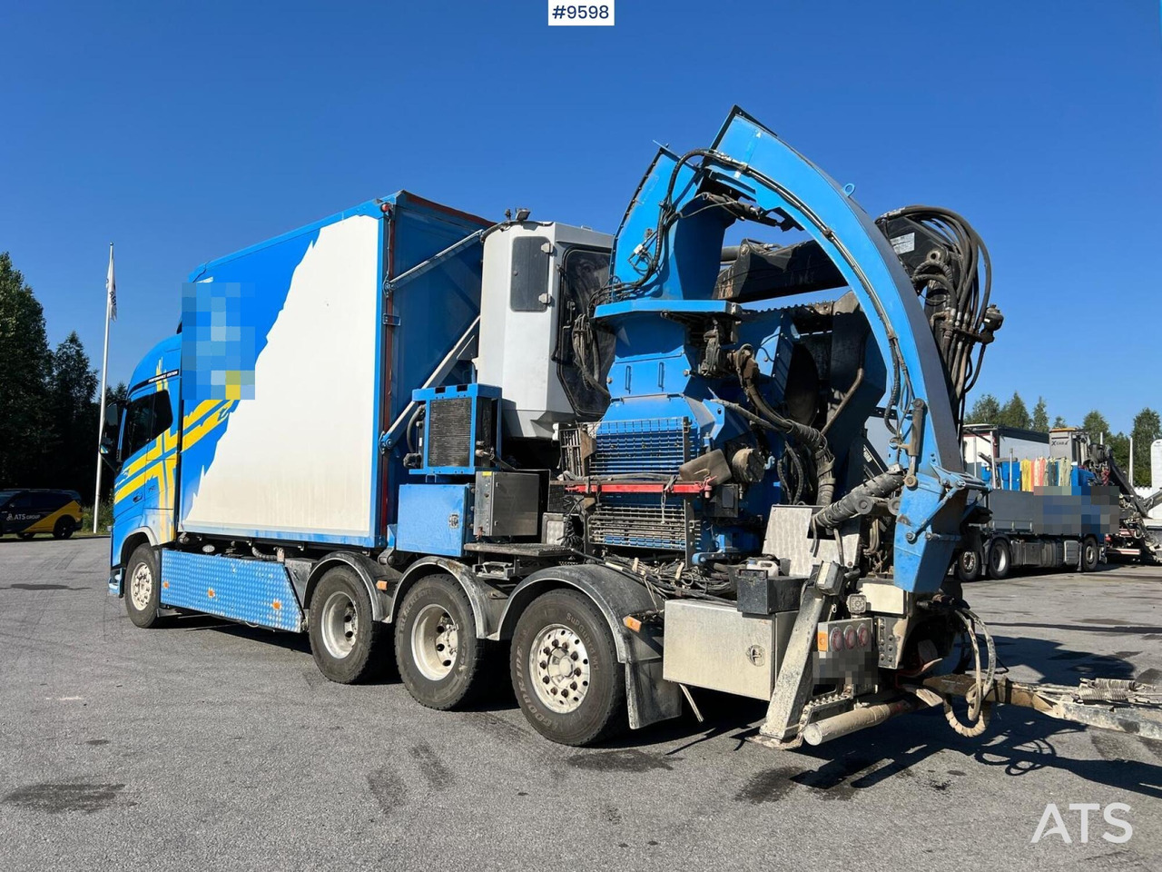 Volvo FH16 8*4 Bruks wood chipper - Kipper vrachtwagen, Kraanwagen: afbeelding 4 Volvo FH16 8*4 Bruks wood chipper - Kipper vrachtwagen, Kraanwagen: afbeelding 4