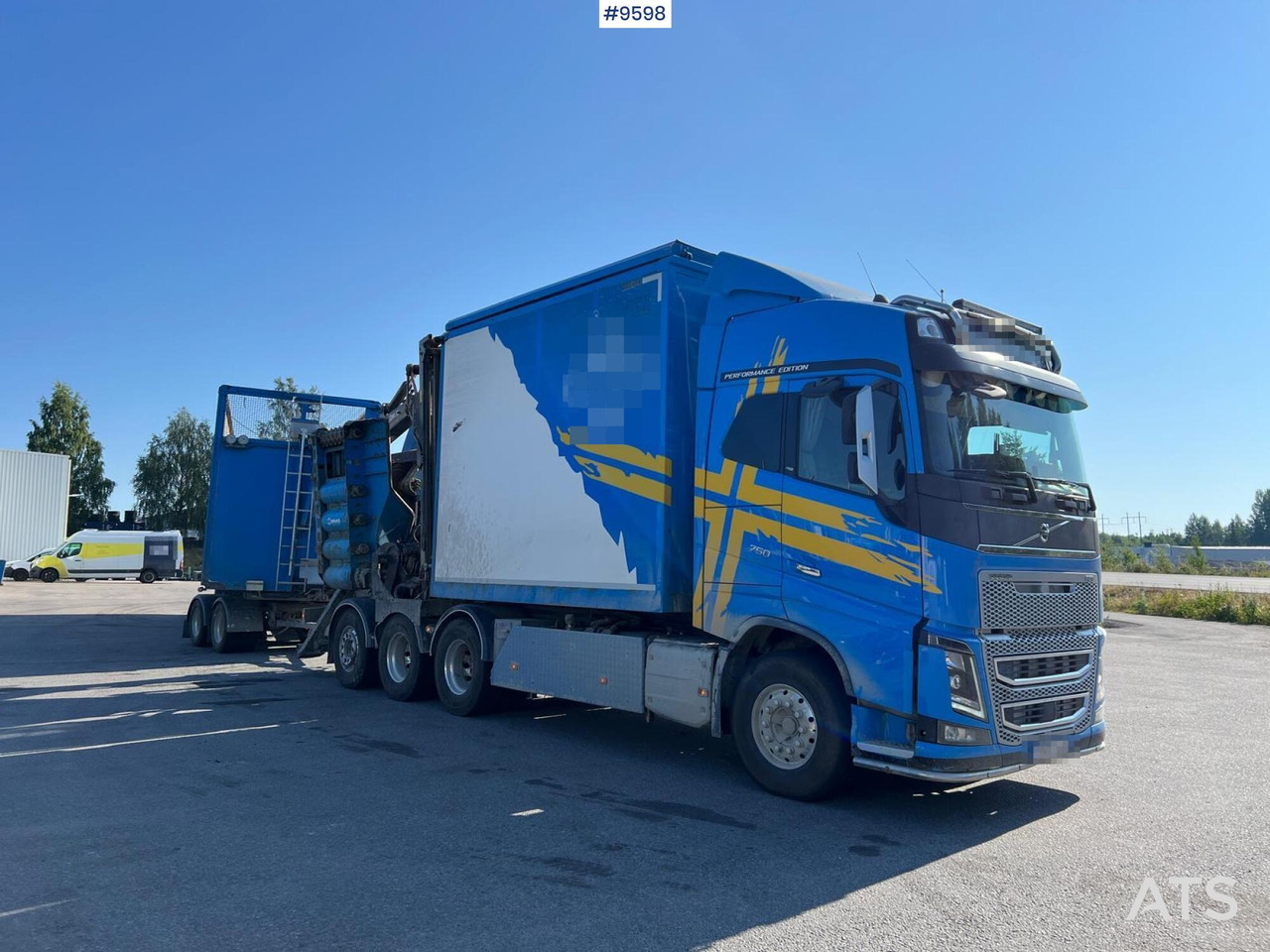 Volvo FH16 8*4 Bruks wood chipper - Kipper vrachtwagen, Kraanwagen: afbeelding 2 Volvo FH16 8*4 Bruks wood chipper - Kipper vrachtwagen, Kraanwagen: afbeelding 2