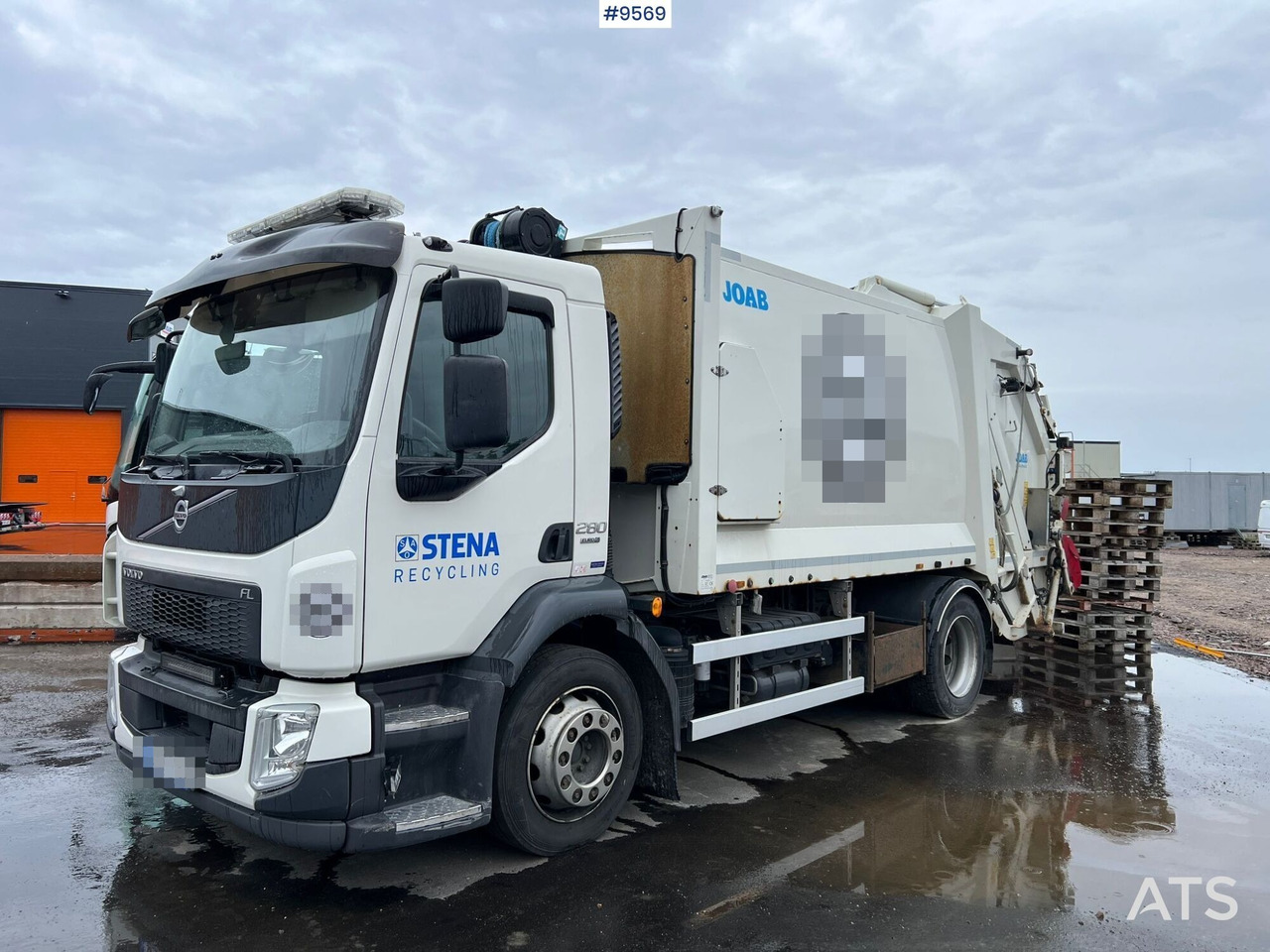 Volvo FL 42 R Garbage truck (VIDEO) - Vuilniswagen: afbeelding 1 Volvo FL 42 R Garbage truck (VIDEO) - Vuilniswagen: afbeelding 1