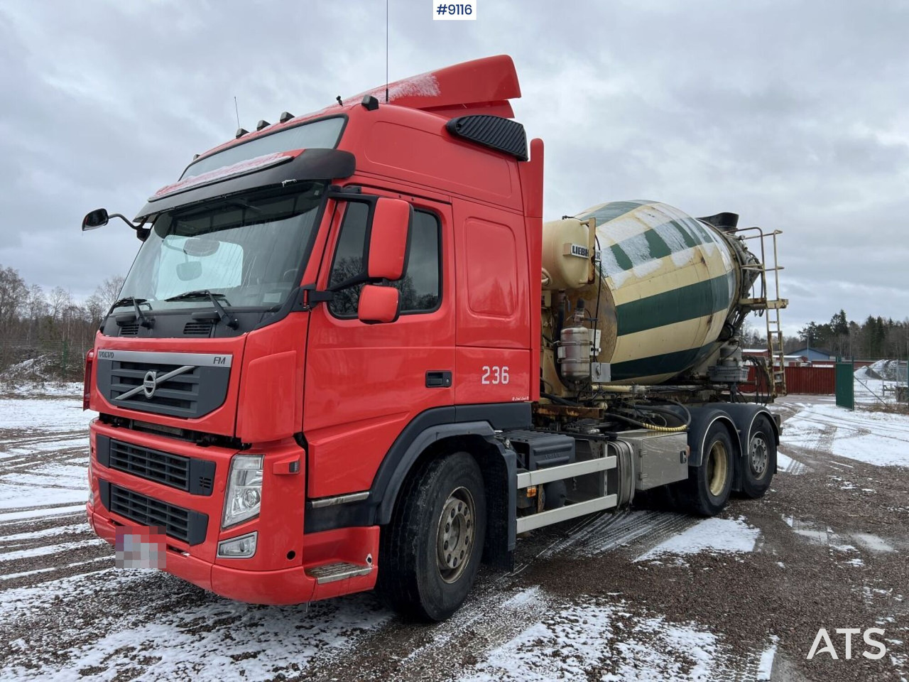 Volvo FM 6X2 Quick lock with concrete rotator (VIDEO) - Betonmixer: afbeelding 1 Volvo FM 6X2 Quick lock with concrete rotator (VIDEO) - Betonmixer: afbeelding 1