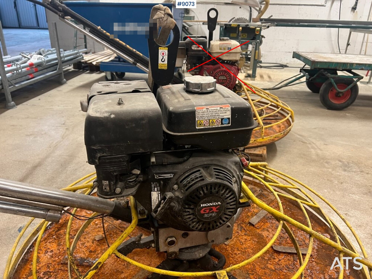 Walk-behind trowel PMT42 - Vlindermachine: afbeelding 2 Walk-behind trowel PMT42 - Vlindermachine: afbeelding 2