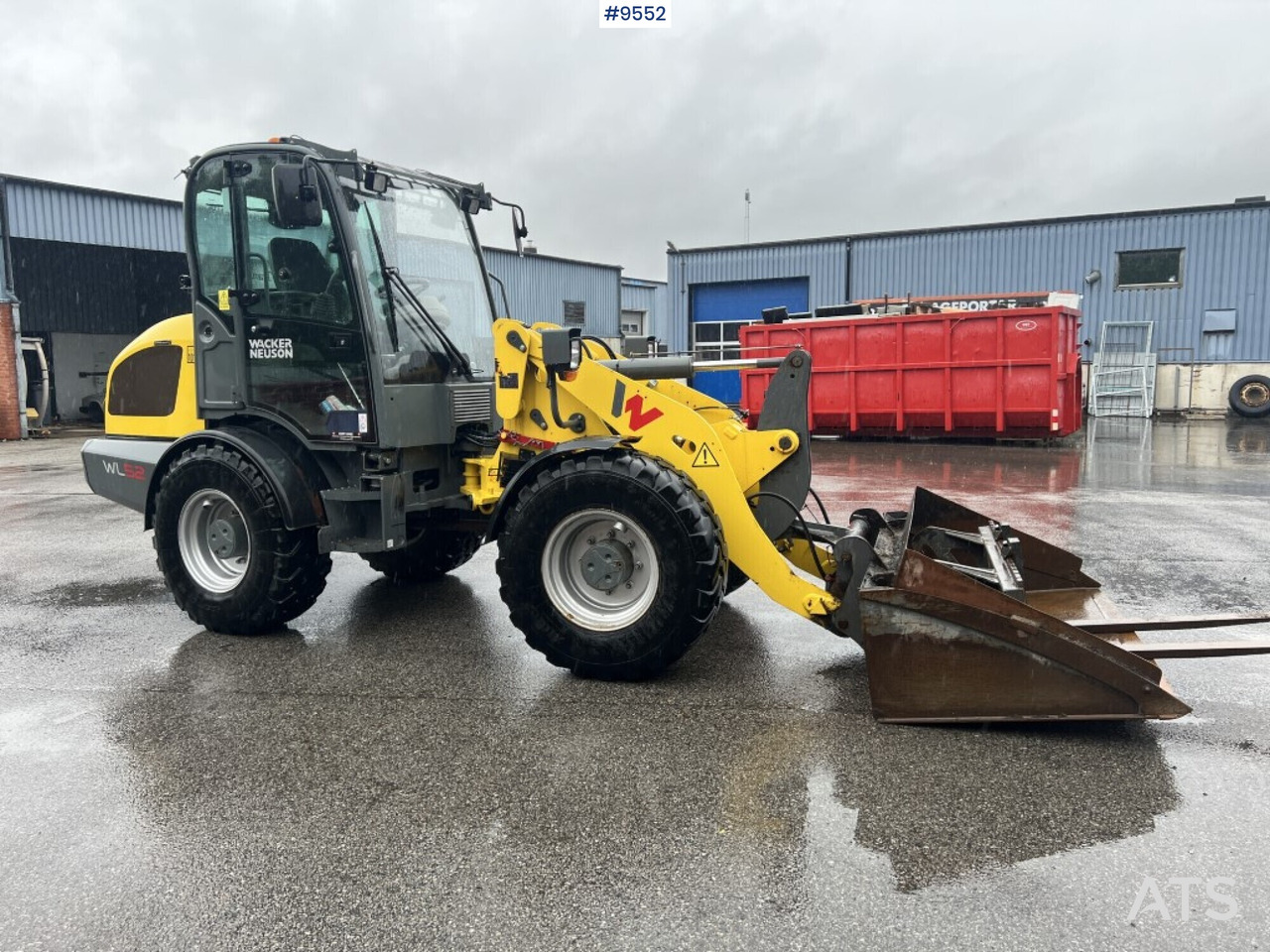 Wheel loader Wacker Neuson WL52 gears and tool stand - Wiellader: afbeelding 2 Wheel loader Wacker Neuson WL52 gears and tool stand - Wiellader: afbeelding 2