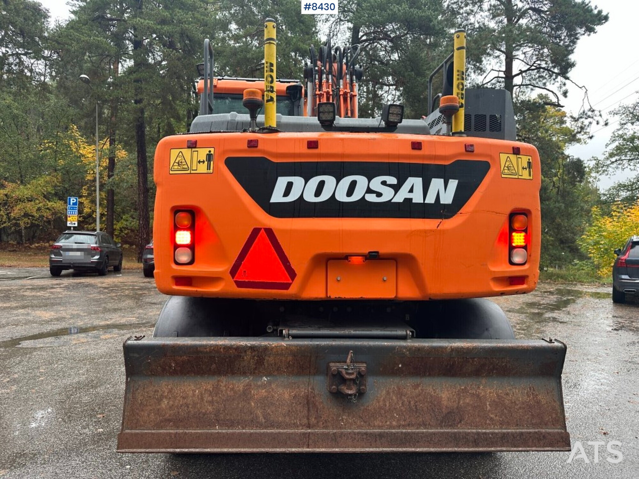 Wheeled Excavator Doosan DX170W (See video) - Mobiele graafmachine: afbeelding 4 Wheeled Excavator Doosan DX170W (See video) - Mobiele graafmachine: afbeelding 4