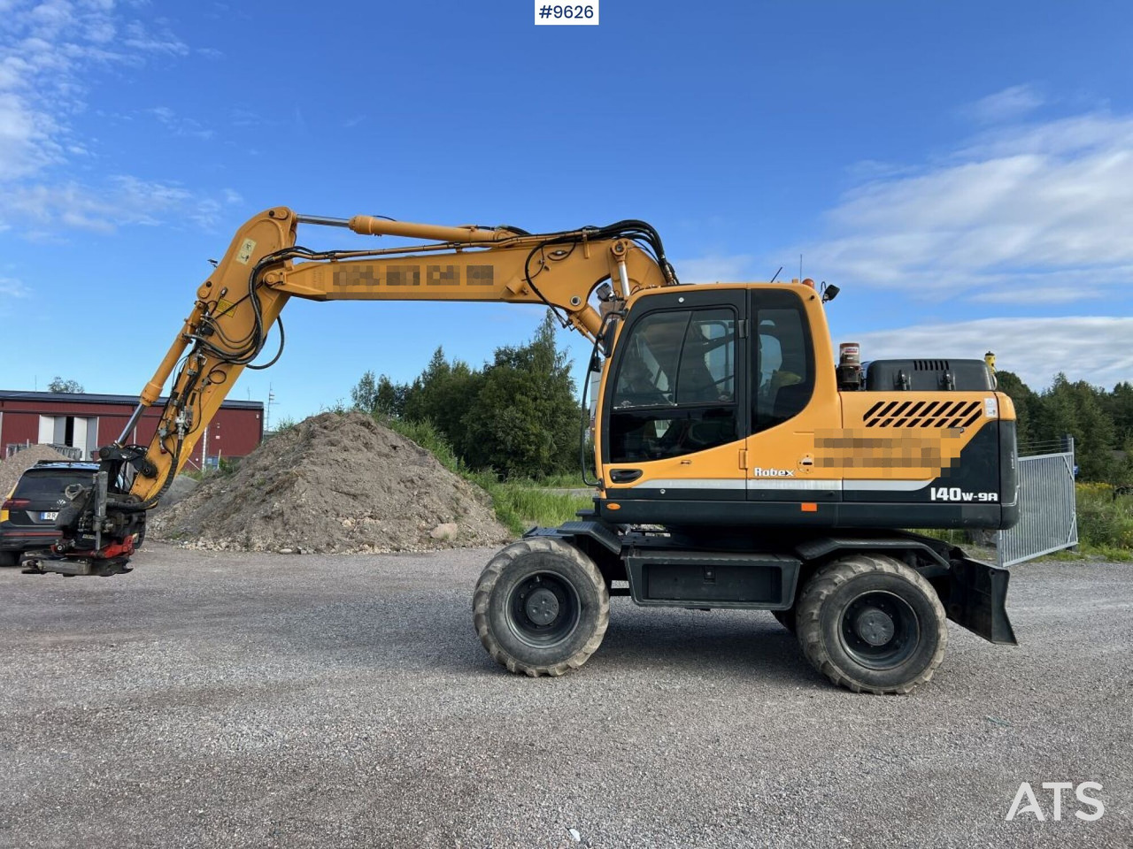 Wheeled excavator Hyundai 140W-9A (See Video) - Mobiele graafmachine: afbeelding 1 Wheeled excavator Hyundai 140W-9A (See Video) - Mobiele graafmachine: afbeelding 1