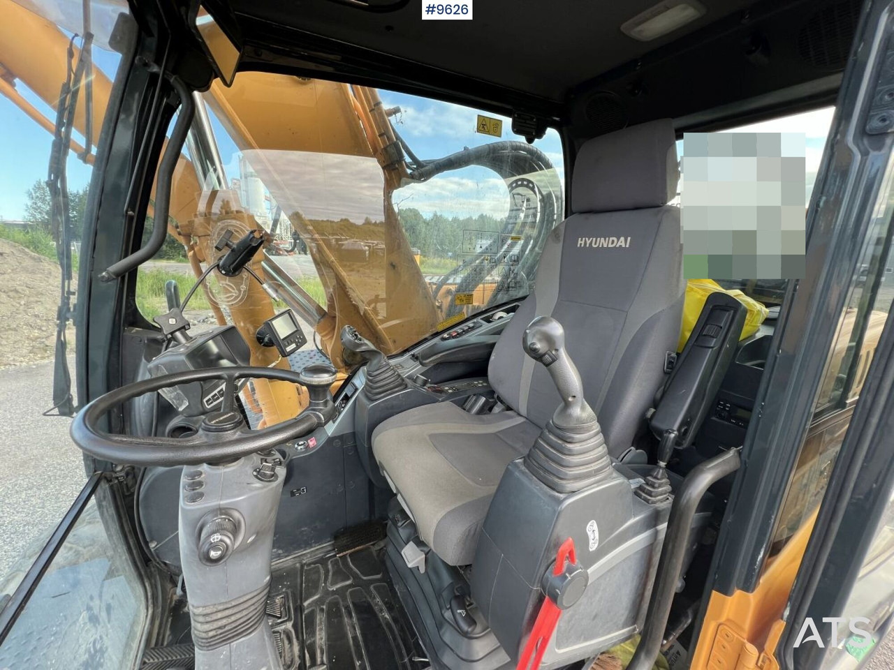 Wheeled excavator Hyundai 140W-9A (See Video) - Mobiele graafmachine: afbeelding 5 Wheeled excavator Hyundai 140W-9A (See Video) - Mobiele graafmachine: afbeelding 5