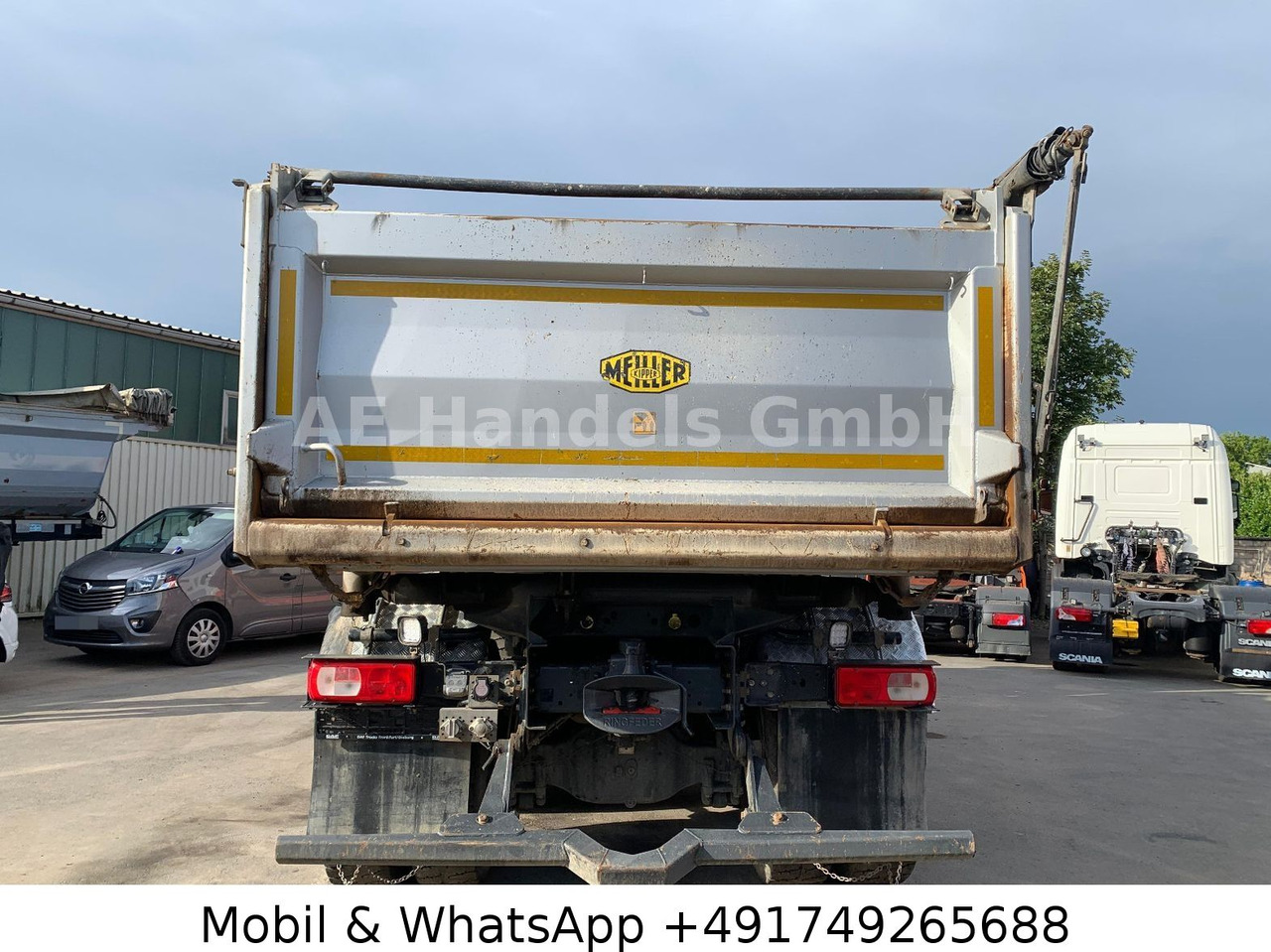 DAF CF 530 6x4 Meiller *Bobmatik/12m³/Standklima/AHK - Kipper vrachtwagen: afbeelding 5 DAF CF 530 6x4 Meiller *Bobmatik/12m³/Standklima/AHK - Kipper vrachtwagen: afbeelding 5
