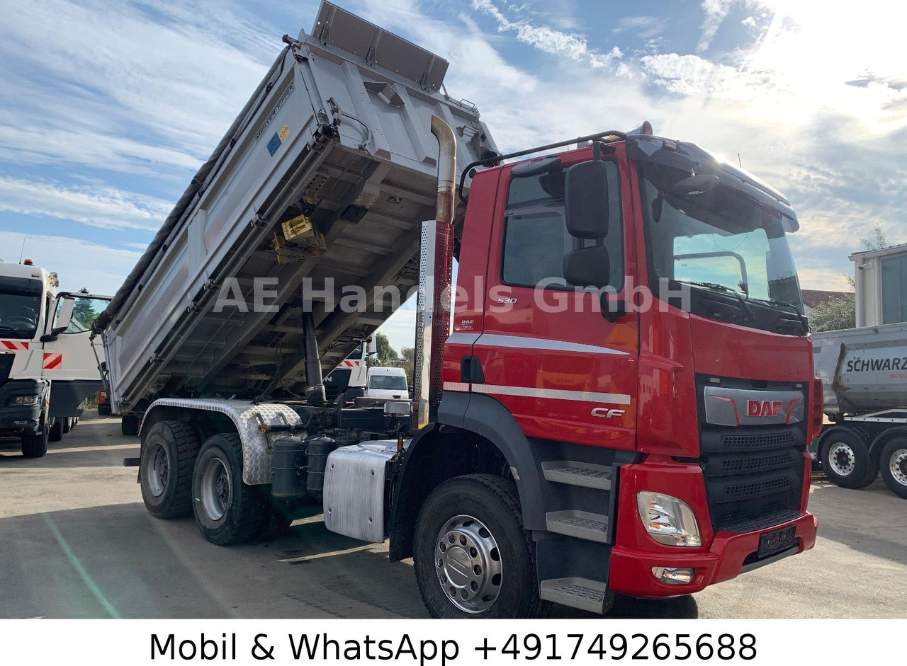DAF CF 530 6x4 Meiller *Bobmatik/12m³/Standklima/AHK - Kipper vrachtwagen: afbeelding 1 DAF CF 530 6x4 Meiller *Bobmatik/12m³/Standklima/AHK - Kipper vrachtwagen: afbeelding 1