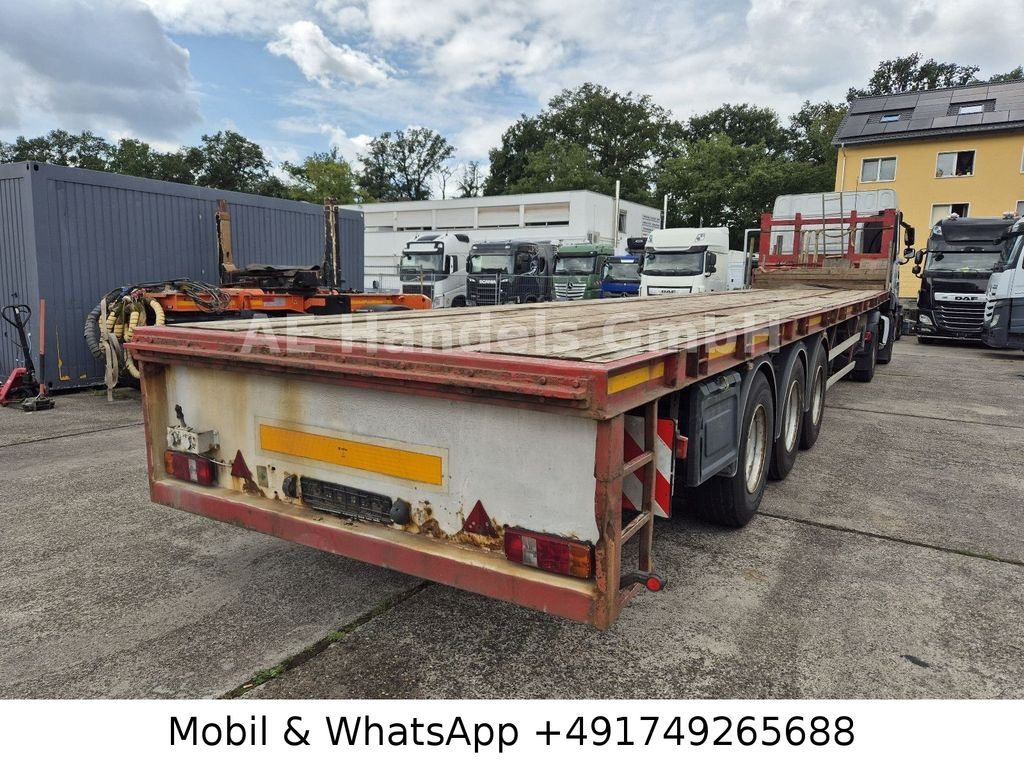 ES-GE 3-SAL-42-NA Plateau*3-Achsen/40To./Verbreiterbar - Open bak met boorden oplegger: afbeelding 1 ES-GE 3-SAL-42-NA Plateau*3-Achsen/40To./Verbreiterbar - Open bak met boorden oplegger: afbeelding 1