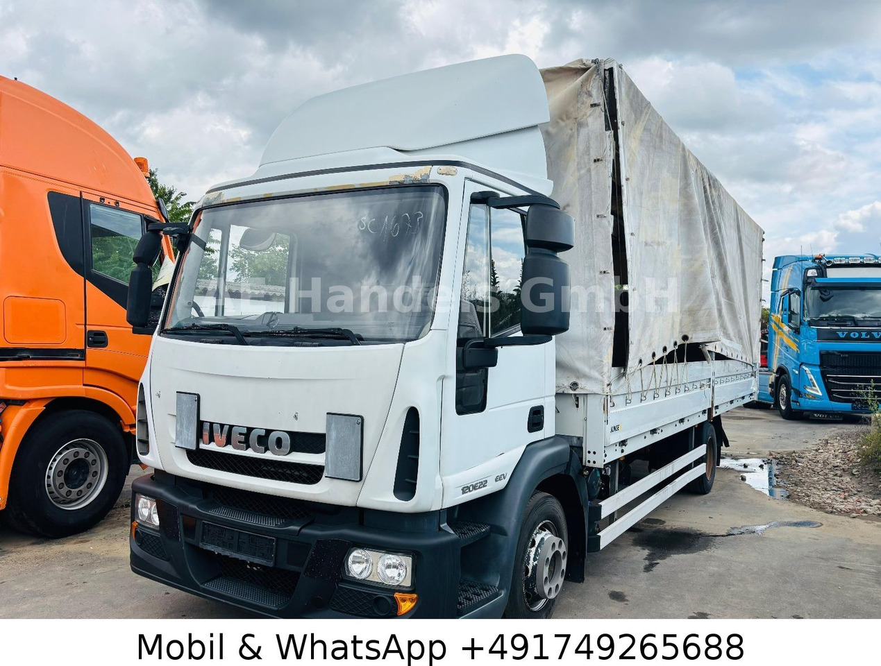Iveco 120E22 Flachdach BL *Manual / LBW-Dautel - Schuifzeilen vrachtwagen: afbeelding 2 Iveco 120E22 Flachdach BL *Manual / LBW-Dautel - Schuifzeilen vrachtwagen: afbeelding 2