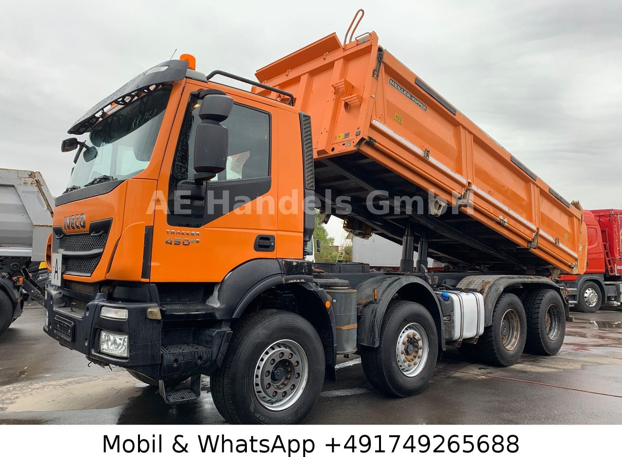 Iveco Trakker 450 E6 BB 8x4 Meiler *13m³/Bordmatik/AP - Kipper vrachtwagen: afbeelding 3 Iveco Trakker 450 E6 BB 8x4 Meiler *13m³/Bordmatik/AP - Kipper vrachtwagen: afbeelding 3