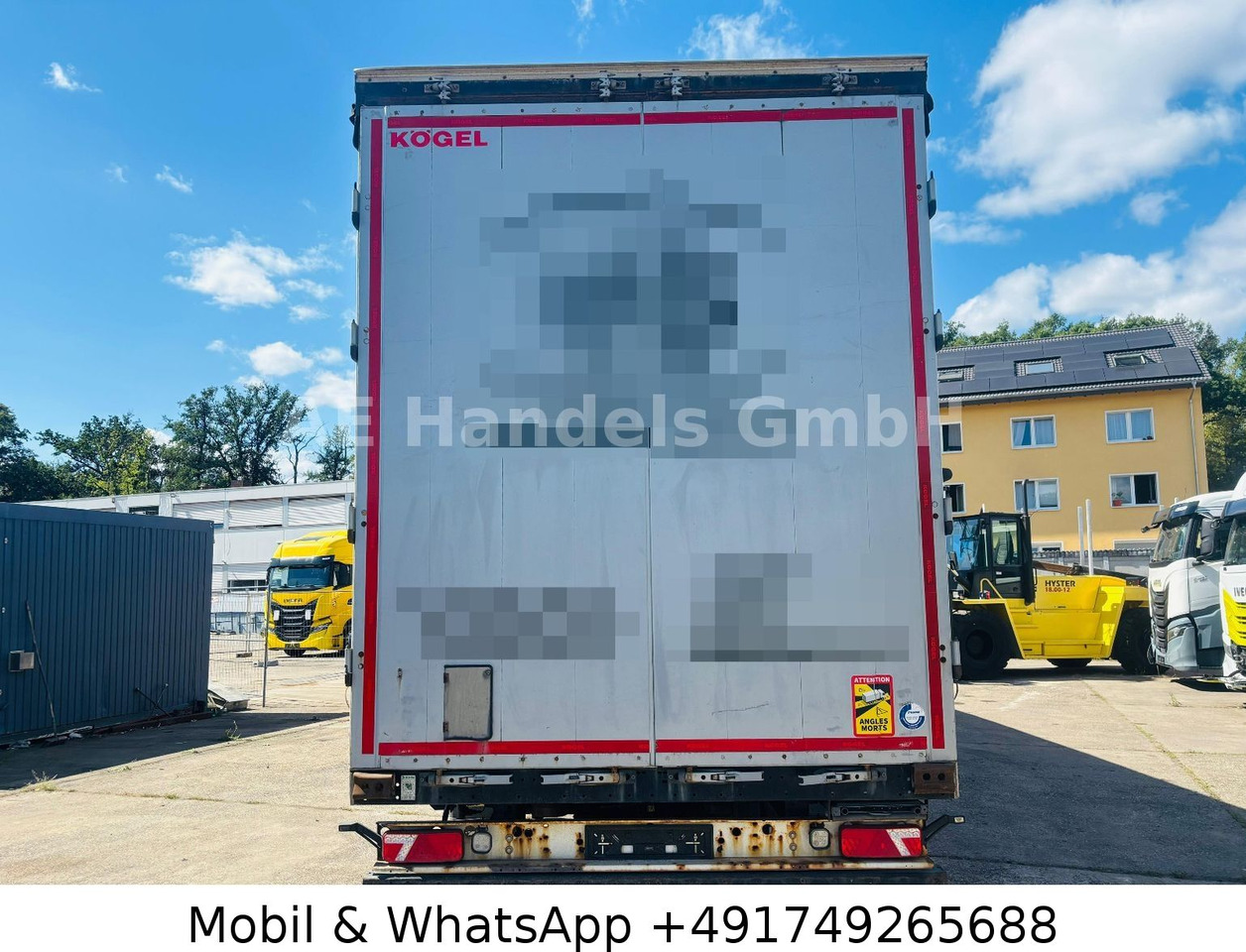 Kögel S24-1 MEGA *Edscha/Tautliner/Lift/Wabco - Schuifzeiloplegger: afbeelding 5 Kögel S24-1 MEGA *Edscha/Tautliner/Lift/Wabco - Schuifzeiloplegger: afbeelding 5