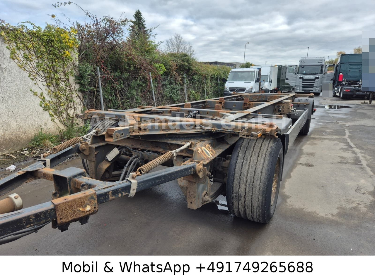 Krone AZW 18 BDF Drehschermel*Scheibenbremsen/VollLuft - Containertransporter/ Wissellaadbak aanhangwagen: afbeelding 1 Krone AZW 18 BDF Drehschermel*Scheibenbremsen/VollLuft - Containertransporter/ Wissellaadbak aanhangwagen: afbeelding 1