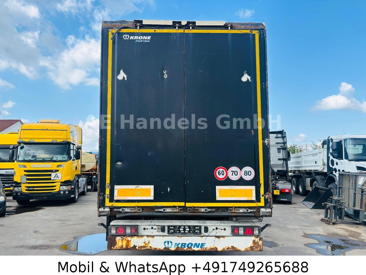 Krone SD *Edscha / Tautliner / 1.Liftachse / CodeXL - Schuifzeiloplegger: afbeelding 4 Krone SD *Edscha / Tautliner / 1.Liftachse / CodeXL - Schuifzeiloplegger: afbeelding 4