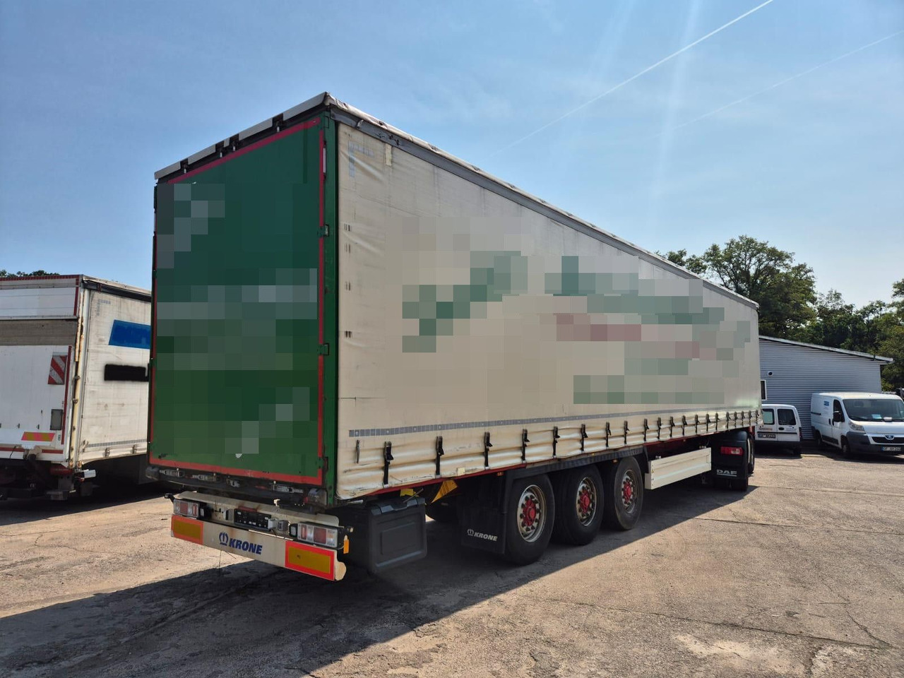 Krone SD *Edscha / Tautliner / 1.Liftachse / CodeXL - Schuifzeiloplegger: afbeelding 3 Krone SD *Edscha / Tautliner / 1.Liftachse / CodeXL - Schuifzeiloplegger: afbeelding 3