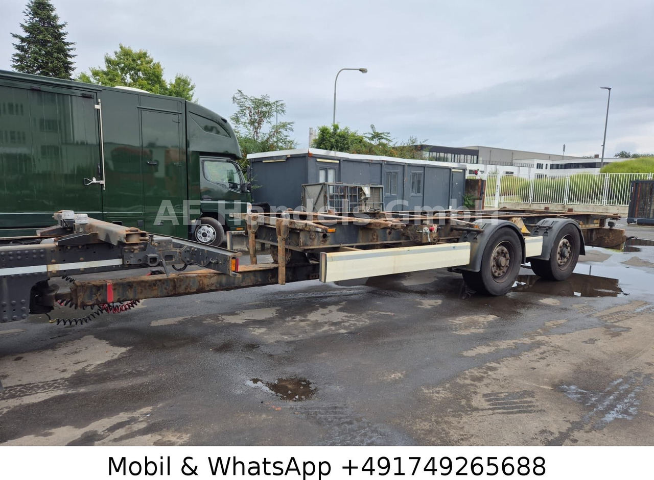 Krone ZZ Tandem BDF Tiefgekoppelt *Wabco/BWP/Luft - Chassis aanhangwagen: afbeelding 1 Krone ZZ Tandem BDF Tiefgekoppelt *Wabco/BWP/Luft - Chassis aanhangwagen: afbeelding 1