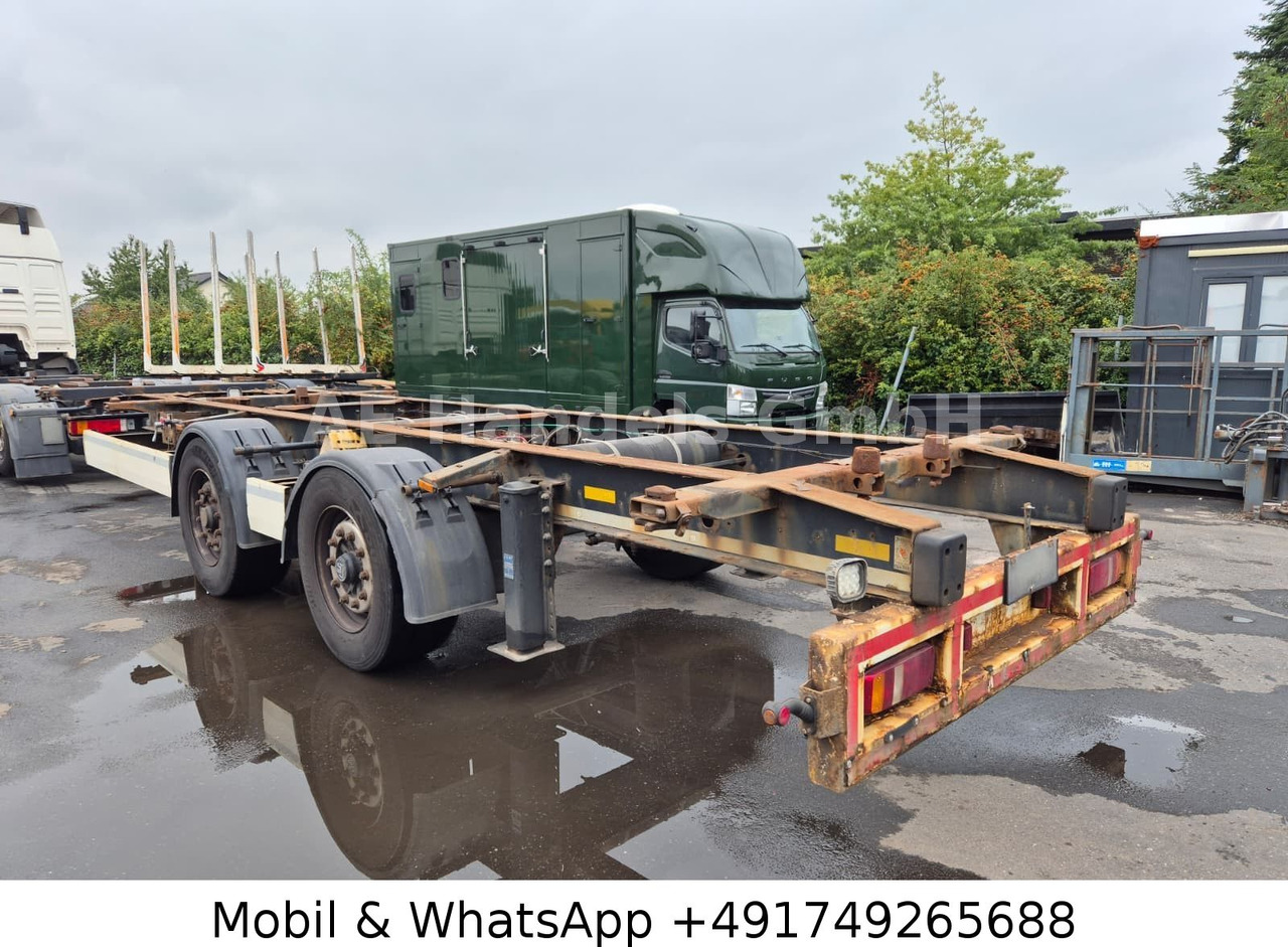 Krone ZZ Tandem BDF Tiefgekoppelt *Wabco/BWP/Luft - Chassis aanhangwagen: afbeelding 3 Krone ZZ Tandem BDF Tiefgekoppelt *Wabco/BWP/Luft - Chassis aanhangwagen: afbeelding 3