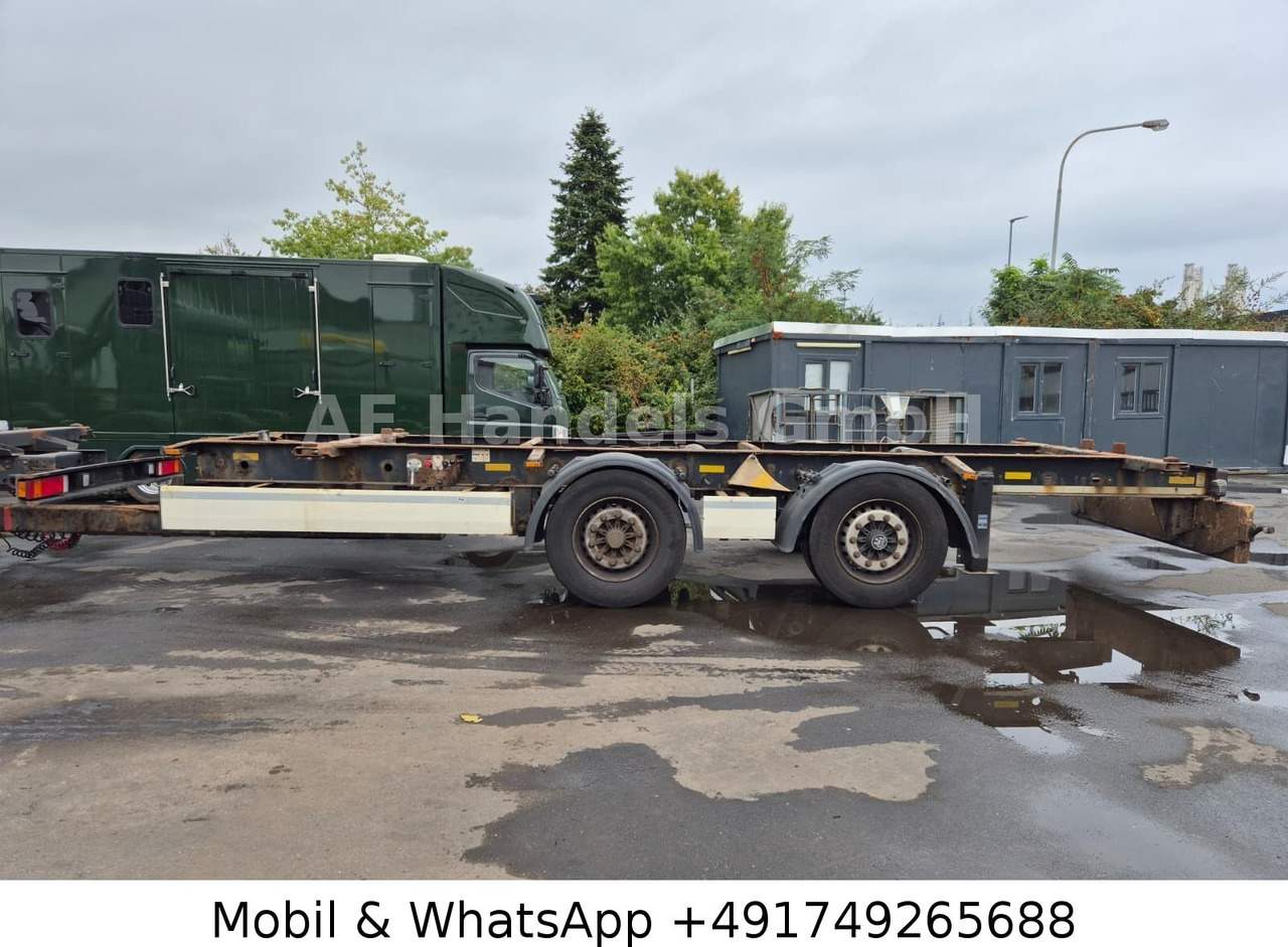 Krone ZZ Tandem BDF Tiefgekoppelt *Wabco/BWP/Luft - Chassis aanhangwagen: afbeelding 2 Krone ZZ Tandem BDF Tiefgekoppelt *Wabco/BWP/Luft - Chassis aanhangwagen: afbeelding 2
