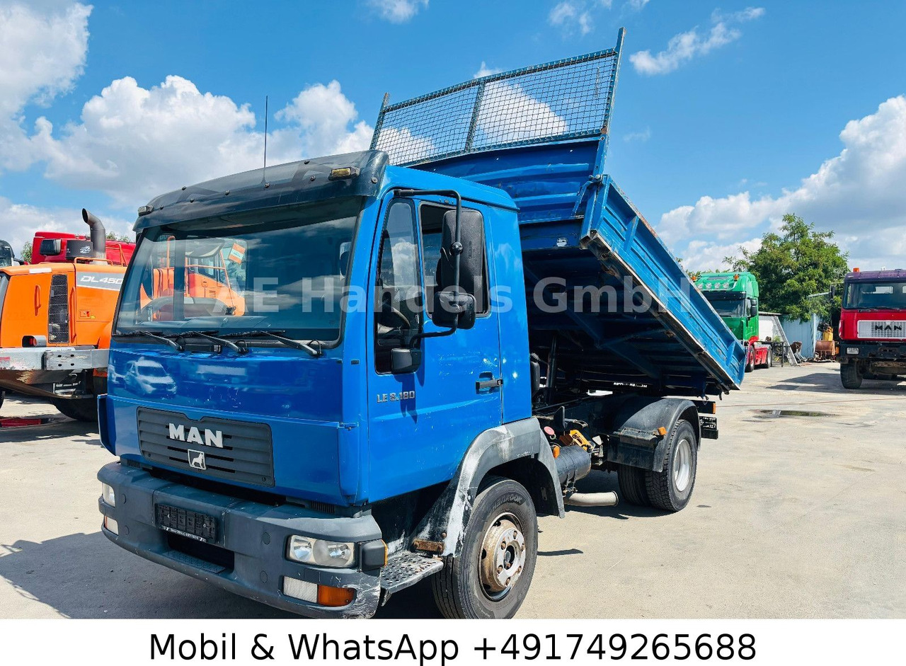 MAN LE 8.180 BB *Manual/Analog/MEILLER-4m³/TÜV-03.26 - Kipper bestelwagen: afbeelding 1 MAN LE 8.180 BB *Manual/Analog/MEILLER-4m³/TÜV-03.26 - Kipper bestelwagen: afbeelding 1