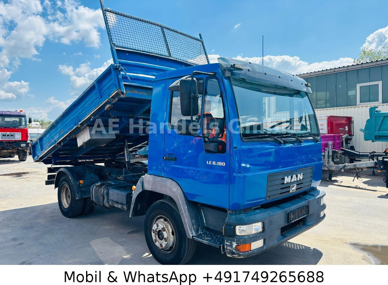 MAN LE 8.180 BB *Manual/Analog/MEILLER-4m³/TÜV-03.26 - Kipper bestelwagen: afbeelding 3 MAN LE 8.180 BB *Manual/Analog/MEILLER-4m³/TÜV-03.26 - Kipper bestelwagen: afbeelding 3