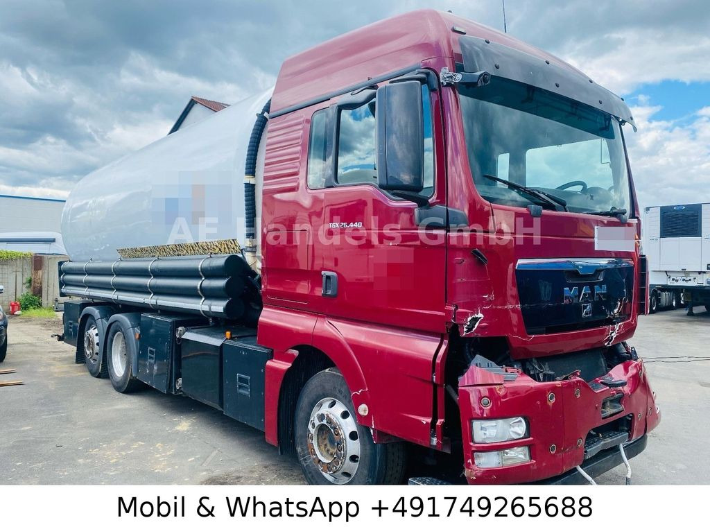 MAN TGS 26.440 XLX Linder&Fischer-28m³ Pellet-Silo - Tankwagen: afbeelding 4 MAN TGS 26.440 XLX Linder&Fischer-28m³ Pellet-Silo - Tankwagen: afbeelding 4