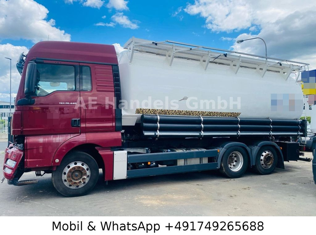 MAN TGS 26.440 XLX Linder&Fischer-28m³ Pellet-Silo - Tankwagen: afbeelding 2 MAN TGS 26.440 XLX Linder&Fischer-28m³ Pellet-Silo - Tankwagen: afbeelding 2