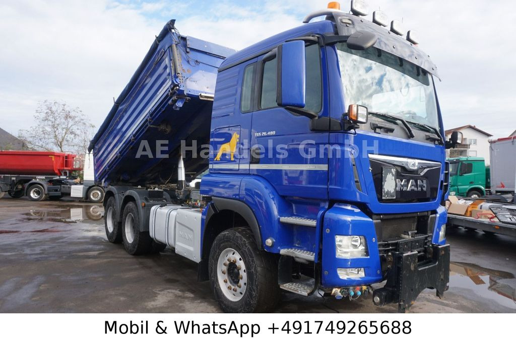 MAN TGS 26.480 XLX BB 6x4*Pritarder/Manual/Bordmatik MAN TGS 26.480 XLX BB 6x4*Pritarder/Manual/Bordmatik - Kipper vrachtwagen: afbeelding 4 MAN TGS 26.480 XLX BB 6x4*Pritarder/Manual/Bordmatik MAN TGS 26.480 XLX BB 6x4*Pritarder/Manual/Bordmatik - Kipper vrachtwagen: afbeelding 4