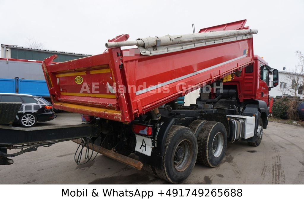 MAN TGS 26.500 XLX BB 6x4 *Pritarder/MEILLER-10m³/AP - Kipper vrachtwagen: afbeelding 4 MAN TGS 26.500 XLX BB 6x4 *Pritarder/MEILLER-10m³/AP - Kipper vrachtwagen: afbeelding 4