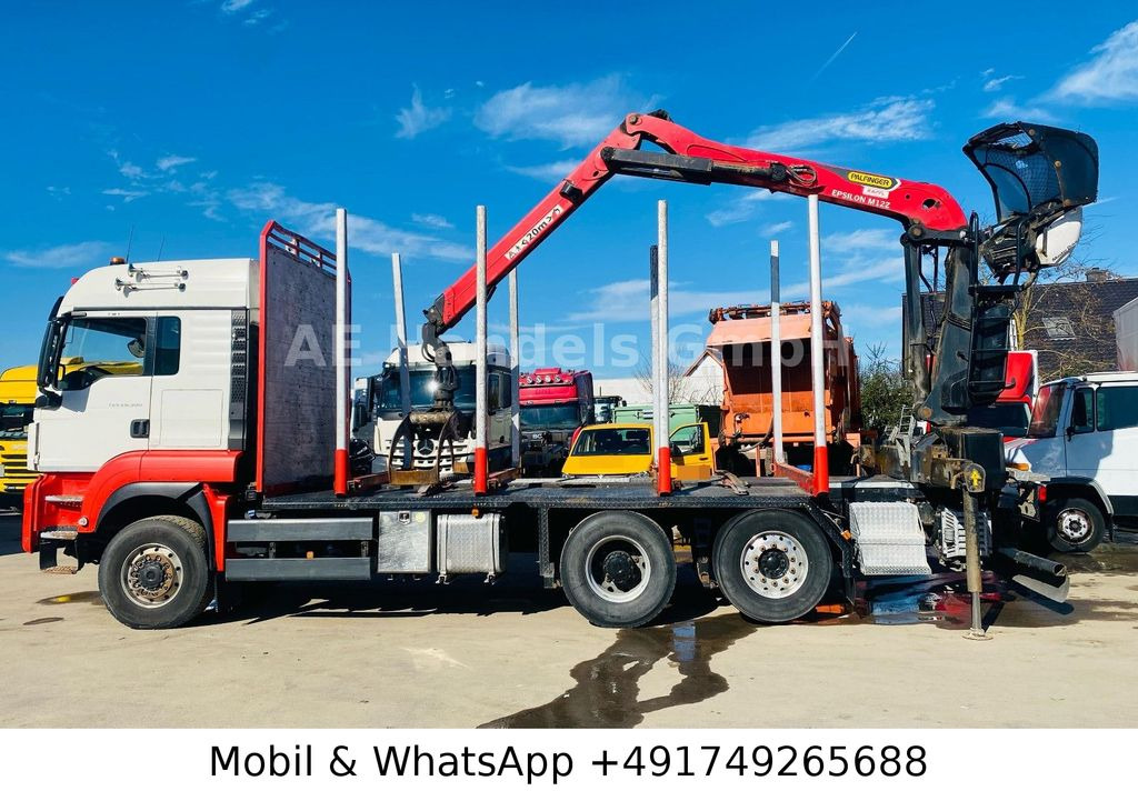 MAN TGS 28.500 XLX BL 6x4 *Palfinger-Epsilon-M12Z/AP - Houttransport, Kraanwagen: afbeelding 2 MAN TGS 28.500 XLX BL 6x4 *Palfinger-Epsilon-M12Z/AP - Houttransport, Kraanwagen: afbeelding 2