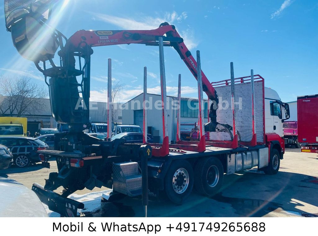 MAN TGS 28.500 XLX BL 6x4 *Palfinger-Epsilon-M12Z/AP - Houttransport, Kraanwagen: afbeelding 5 MAN TGS 28.500 XLX BL 6x4 *Palfinger-Epsilon-M12Z/AP - Houttransport, Kraanwagen: afbeelding 5