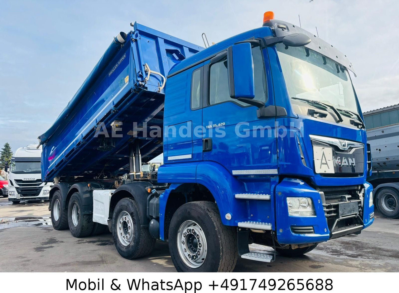 MAN TGS 35.420 L BB 8x4 Meiller *13m³/Bordmatik/AP - Kipper vrachtwagen: afbeelding 1 MAN TGS 35.420 L BB 8x4 Meiller *13m³/Bordmatik/AP - Kipper vrachtwagen: afbeelding 1