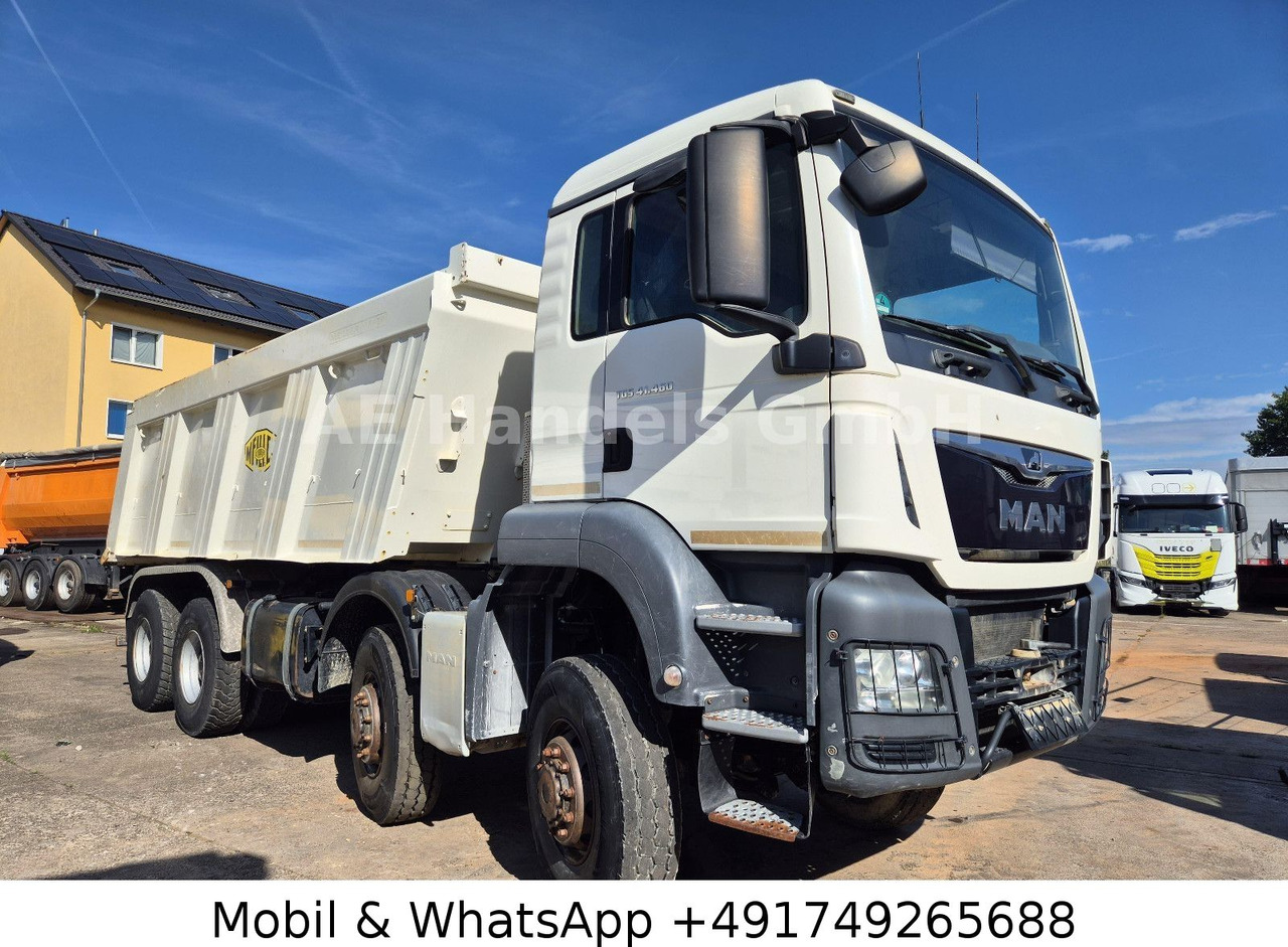 MAN TGS 41.460 8x8 M BB * Meiller Kipper 18m³/Klima - Kipper vrachtwagen: afbeelding 1 MAN TGS 41.460 8x8 M BB * Meiller Kipper 18m³/Klima - Kipper vrachtwagen: afbeelding 1