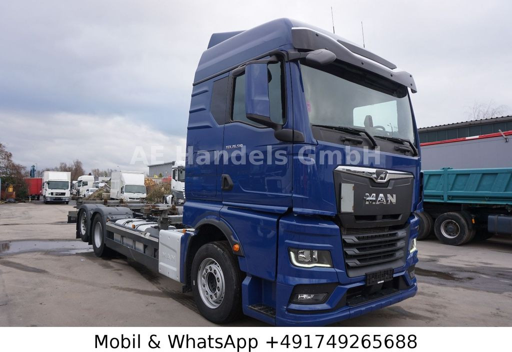 MAN TGX 26.510 GM LL BDF Multiwechsler*Retarder/Lift - Chassis vrachtwagen: afbeelding 1 MAN TGX 26.510 GM LL BDF Multiwechsler*Retarder/Lift - Chassis vrachtwagen: afbeelding 1
