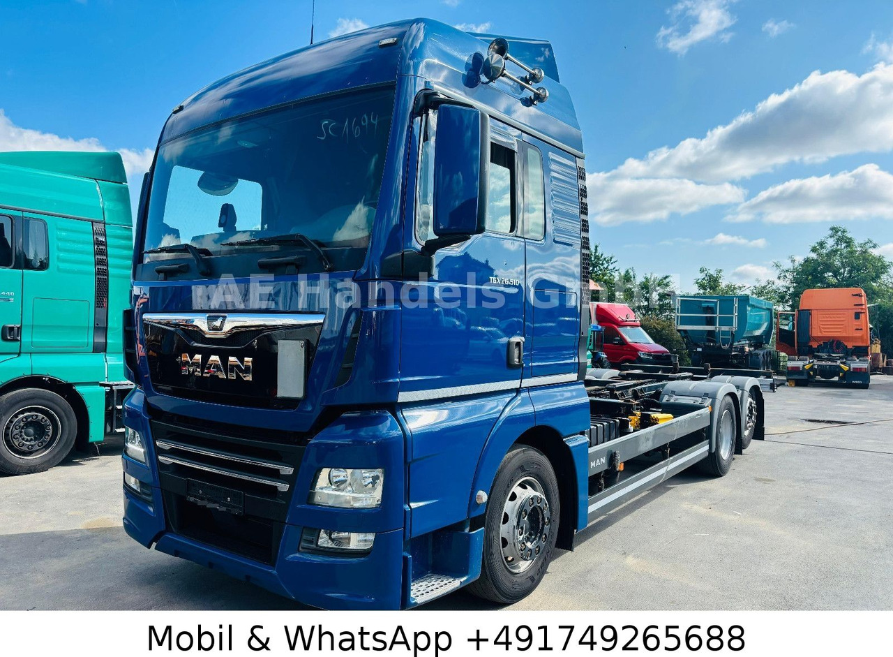 MAN TGX 26.510 XLX LL 6x2*Retarder/Lenk+Lift/ACC/LDW - Chassis vrachtwagen: afbeelding 1 MAN TGX 26.510 XLX LL 6x2*Retarder/Lenk+Lift/ACC/LDW - Chassis vrachtwagen: afbeelding 1