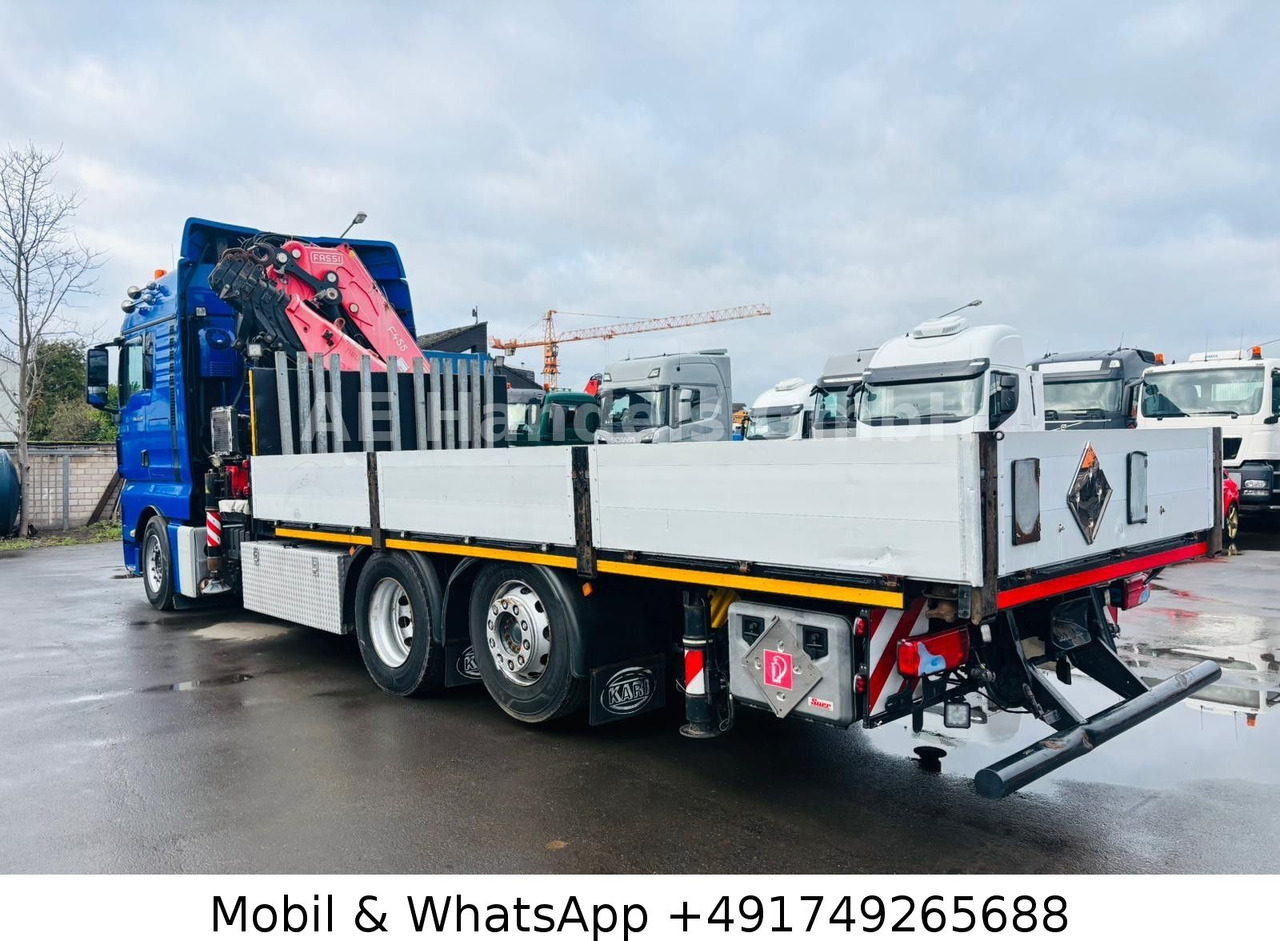 MAN TGX 26.540 XLX BL 6x2 FASSI F455 *Funk/Lenk+Lift - Vrachtwagen met open laadbak, Kraanwagen: afbeelding 4 MAN TGX 26.540 XLX BL 6x2 FASSI F455 *Funk/Lenk+Lift - Vrachtwagen met open laadbak, Kraanwagen: afbeelding 4