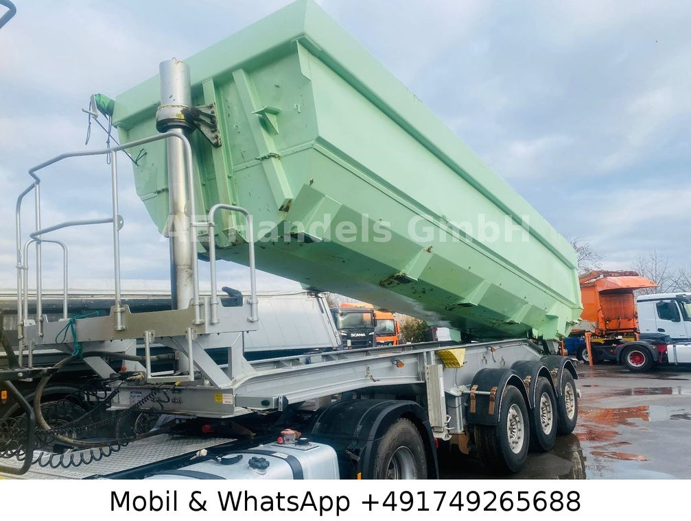 Kipper oplegger Meierling MSK 24 Stahl *27m³/Lift/Alcoa/Rollplane/Podest: afbeelding 9