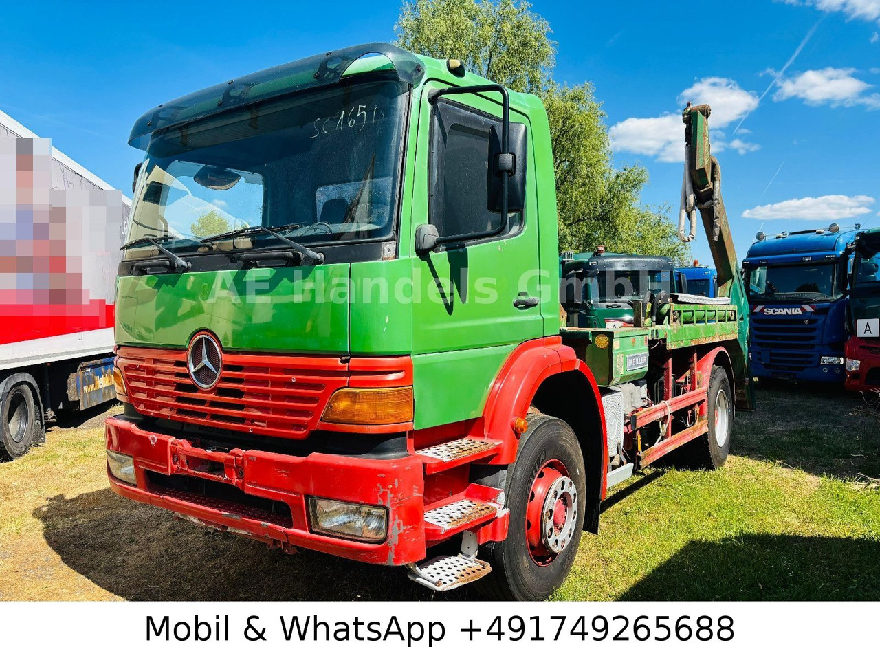 Mercedes-Benz 1823 M BB *Manual / MEILLER-AK-12-MT / Analog - Kipper vrachtwagen, Kraanwagen: afbeelding 1 Mercedes-Benz 1823 M BB *Manual / MEILLER-AK-12-MT / Analog - Kipper vrachtwagen, Kraanwagen: afbeelding 1