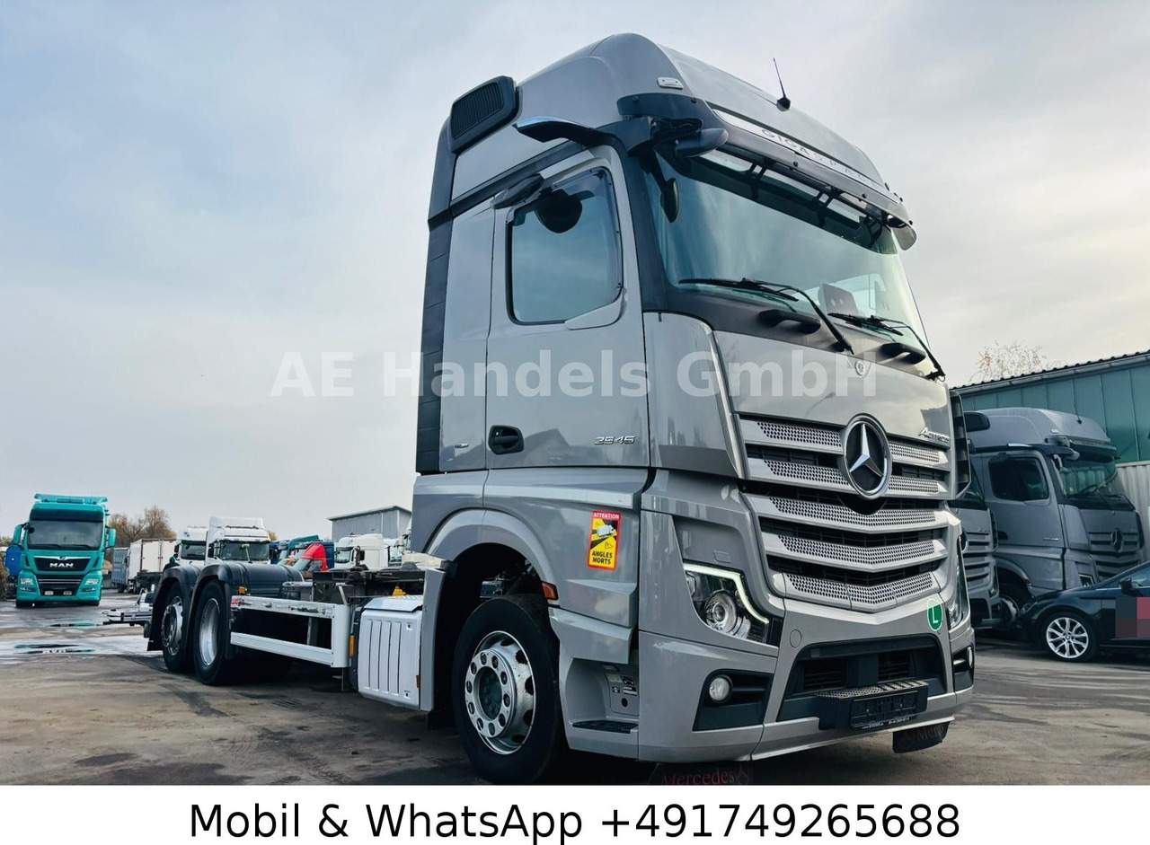 Mercedes-Benz Actros 5 2545 GigaSpace BDF *Retarder/Multi/LBW - Containertransporter/ Wissellaadbak vrachtwagen: afbeelding 1 Mercedes-Benz Actros 5 2545 GigaSpace BDF *Retarder/Multi/LBW - Containertransporter/ Wissellaadbak vrachtwagen: afbeelding 1