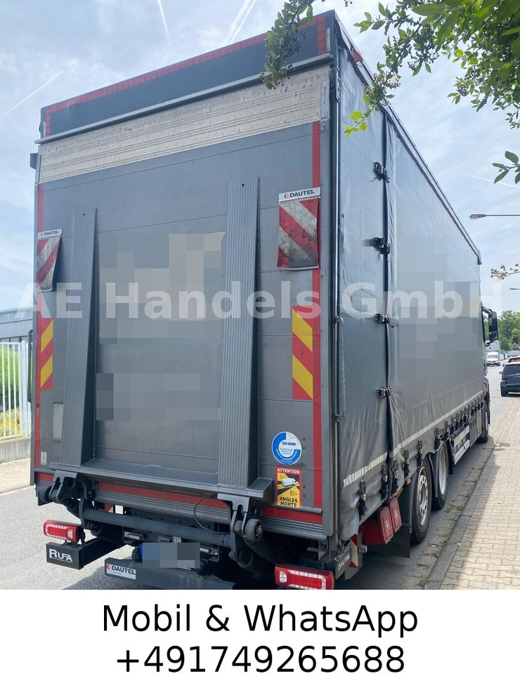 Mercedes-Benz Actros V 2540 L *Hubdach/Lenk+Lift/LBW-2,8m - Schuifzeilen vrachtwagen: afbeelding 2 Mercedes-Benz Actros V 2540 L *Hubdach/Lenk+Lift/LBW-2,8m - Schuifzeilen vrachtwagen: afbeelding 2